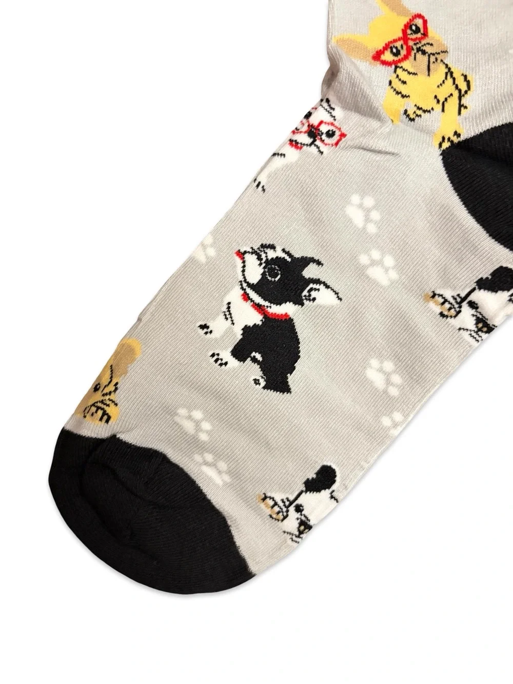 French Bulldog Novelty Crew Socks One Size Fits Most
